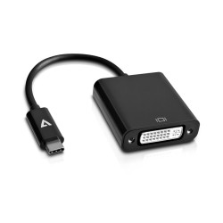 Αντάπτορας USB-C σε DVI V7 V7UCDVI-BLK-1N