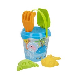 Σετ Παιχνιδιών για τη Παραλία Colorbaby Color Beach 27 cm Ø 18 cm