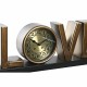 Bordklokke DKD Home Decor Love Χαλκός 39 x 8 x 15 cm Ασημί Σίδερο Loft (x2) Bordklokke DKD Home Decor Love Χαλκός 39 x 8 x 15 cm Ασημί Σίδερο Loft (x2)