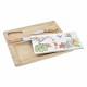 Επιφάνεια Τυριών DKD Home Decor Bamboo Πήλινα 24,5 x 20 x 1,2 cm (4 Μονάδες) Επιφάνεια Τυριών DKD Home Decor Bamboo Πήλινα 24,5 x 20 x 1,2 cm (4 Μονάδες)