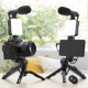 Kit Vlogging με Φως, Μικρόφωνο και Τηλεχειριστήριο Plodni InnovaGoods 6 Τεμάχια Kit Vlogging με Φως, Μικρόφωνο και Τηλεχειριστήριο Plodni InnovaGoods 6 Τεμάχια