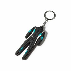 Μπρελόκ-αλυσίδα Sparco Leather Suit Racing Μαύρο