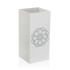 Ομπρελοθήκη Versa Mandala Λευκό Ξύλο MDF (22 x 48 x 22 cm)