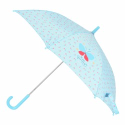 Ομπρέλα BlackFit8 Mariposa Μπλε Ø 86 cm