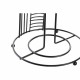 Βάση Χαρτιού Κουζίνας DKD Home Decor Μαύρο Μέταλλο (18,5 x 18,5 x 31,5 cm)