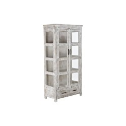 Eκθεσιακό σταντ DKD Home Decor 90 x 45 x 180 cm Κρυστάλλινο Ξύλο από Μάνγκο