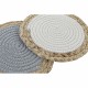 Σουπλά DKD Home Decor Άτομο βαμβάκι ίνα (20 x 20 x 1 cm) (x2) Σουπλά DKD Home Decor Άτομο βαμβάκι ίνα (20 x 20 x 1 cm) (x2)