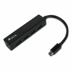 Hub USB 4 Θύρες NGS WONDERHUB4 Μαύρο 5 Gbps