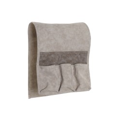 Βάση για Τηλεχειριστήρια DKD Home Decor Γκρι Ανοιχτό Γκρι Σκούρο γκρίζο Πολυουρεθάνιο 30 x 0,5 x 90 cm