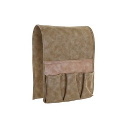 Βάση για Τηλεχειριστήρια DKD Home Decor Καφέ Μπεζ Πολυουρεθάνιο 30 x 0,5 x 90 cm