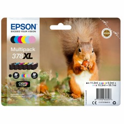 Κασέτες αντικατάστασης Epson EP64649 378XL Μελάνι Κίτρινο Μαύρο Κυανό Mατζέντα Κασέτες αντικατάστασης Epson EP64649 378XL Μελάνι Κίτρινο Μαύρο Κυανό Mατζέντα