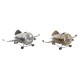 Bordklokke DKD Home Decor 42 x 23 x 14 cm Αεροπλάνο Σίδερο (x2) Bordklokke DKD Home Decor 42 x 23 x 14 cm Αεροπλάνο Σίδερο (x2)