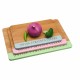 Επιφάνεια Τυριών DKD Home Decor Bamboo Ανοξείδωτο ατσάλι 33,5 x 24 x 2 cm (3 Μονάδες) Επιφάνεια Τυριών DKD Home Decor Bamboo Ανοξείδωτο ατσάλι 33,5 x 24 x 2 cm (3 Μονάδες)
