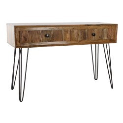 Έπιπλο Εισόδου DKD Home Decor Καφέ Μαύρο 118 x 40 x 77 cm