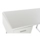 Γραφείο DKD Home Decor Λευκό Ασημί Μέταλλο Ξύλο MDF 120 x 55 x 76 cm Γραφείο DKD Home Decor Λευκό Ασημί Μέταλλο Ξύλο MDF 120 x 55 x 76 cm