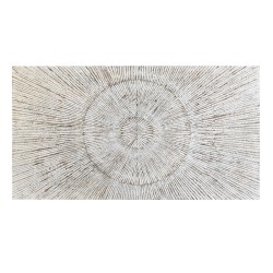 Κεφαλάρι κρεβατιού DKD Home Decor 180 x 3,5 x 100 cm Λευκό Ξύλο MDF