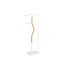 Hattestativ DKD Home Decor Φυσικό Ξύλο Χάλυβας Λευκό (48 x 20 x 106,5 cm)