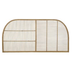 Κεφαλάρι κρεβατιού DKD Home Decor Φυσικό Καφέ ρατάν (160 x 4 x 80 cm)