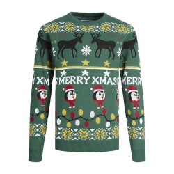 Unisex Μπλούζα Ζέρσεϊ JORHOHO Jack & Jones 12221312  Πράσινο
