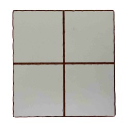 Σουπλά Versa Λευκό Κεραμικά (20 x 20 cm)