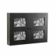 Ντουλάπα για κλειδιά Versa Μαύρο Ξύλο (8,5 x 33 x 46 cm) Ντουλάπα για κλειδιά Versa Μαύρο Ξύλο (8,5 x 33 x 46 cm)