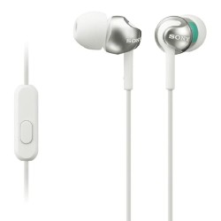 Ακουστικά Earbud Sony MDR-EX110AP 3,5 mm Λευκό Ακουστικά Earbud Sony MDR-EX110AP 3,5 mm Λευκό