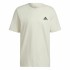 Ανδρική Μπλούζα με Κοντό Μανίκι Adidas Essentials Feelcomfy Λευκό