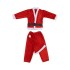 Αποκριάτικη Στολή για Μωρά Άη Βασίλης 0-2 Ετών Κόκκινο Λευκό