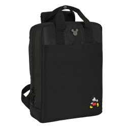 Σακίδιο για Laptop Mickey Mouse Clubhouse Μαύρο 29 x 39 x 11 cm