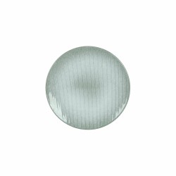 Flatplater DKD Home Decor Πράσινο Πήλινα (20 x 20 x 2,5 cm)
