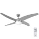Ανεμιστήρας Οροφής με Φως EDM 33807 Caspio Ασημί 60 W Ανεμιστήρας Οροφής με Φως EDM 33807 Caspio Ασημί 60 W