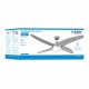 Ανεμιστήρας Οροφής με Φως EDM 33807 Caspio Ασημί 60 W Ανεμιστήρας Οροφής με Φως EDM 33807 Caspio Ασημί 60 W