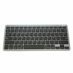 Ασύρματο Πληκτρολόγιο iggual Teclado Bluetooth Slim TKL-BT negro Μαύρο Μαύρο/Γκρι QWERTY
