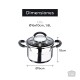 Κατσαρόλα για Αργό Μαγείρεμα Masterpro Ø 16 cm 1,8 L Κατσαρόλα για Αργό Μαγείρεμα Masterpro Ø 16 cm 1,8 L