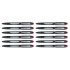 Liquid ink ballpoint pen Uni-Ball Rollerball Jestsream SX-210 Κόκκινο 12 Μονάδες