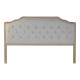 Κεφαλάρι κρεβατιού DKD Home Decor Ανοιχτό Γκρι Eik 180 x 10 x 120 cm Κεφαλάρι κρεβατιού DKD Home Decor Ανοιχτό Γκρι Eik 180 x 10 x 120 cm
