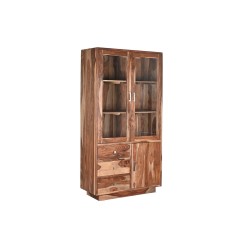 Eκθεσιακό σταντ DKD Home Decor Κρυστάλλινο ξύλο καουτσούκ 100 x 42 x 190 cm