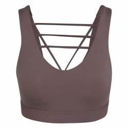 Αθλητικό σουτιέν Adidas CoreFlow Luxe Μωβ