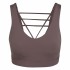 Αθλητικό σουτιέν Adidas CoreFlow Luxe Μωβ