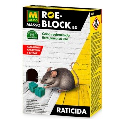 Δηλητήριο για τρωκτικά Massó Roe-block 260 g
