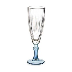Ποτήρι για σαμπάνια Vivalto Exotic Μπλε Κρυστάλλινο 170 ml (x6)