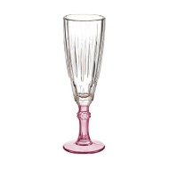 Ποτήρι για σαμπάνια Vivalto PR05720ST3/BHA6 PINK Ροζ Κρυστάλλινο 170 ml (x6)
