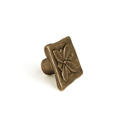 Κουμπί Rei 1119 Χρυσό Μέταλλο Φθαρμένο 33 x 33 mm 4 Τεμάχια