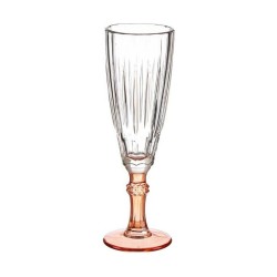 Ποτήρι για σαμπάνια Vivalto Exotic Salmon Κρυστάλλινο 170 ml (x6)
