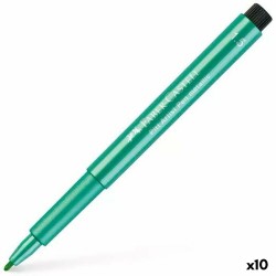 Μαρκαδόροι Faber-Castell Pitt Artist Μεταλλικό (x10)