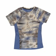 Γυναικεία Μπλούζα με Κοντό Μανίκι Puma Graphic Tee Μπλε