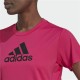 Γυναικεία Μπλούζα με Κοντό Μανίκι Adidas Designed 2 Move Logo Φούξια