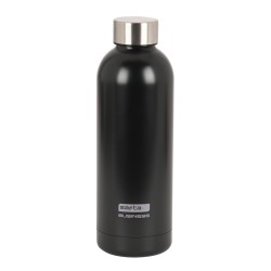Ανοξείδωτο Θερμικό Mπουκάλι Safta Black 500 ml Μαύρο