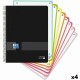 Σετ Σημειωματάριων Oxford European Book Live&Go Μαύρο A5 160 Φύλλα 4 Τεμάχια Σετ Σημειωματάριων Oxford European Book Live&Go Μαύρο A5 160 Φύλλα 4 Τεμάχια