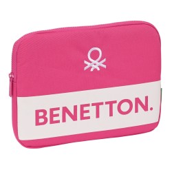 Κάλυμμα για Laptop Benetton Raspberry Φούξια (31 x 23 x 2 cm)